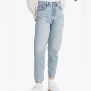 Womens Levi High Loose Taper Jeans